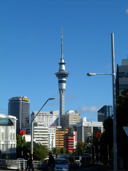 Sorgt immer fuer eine gute Orientierung: der Sky Tower