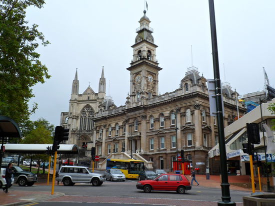Im Stadtzentrum von Dunedin