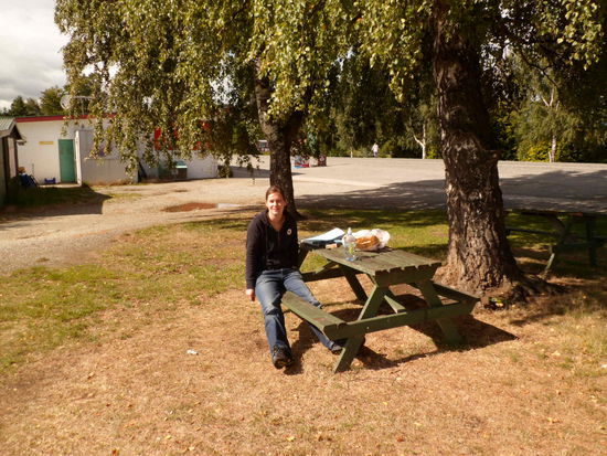 Rast auf dem Weg nach Queenstown