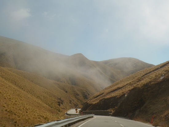 Ueber die Berge nach Wanaka