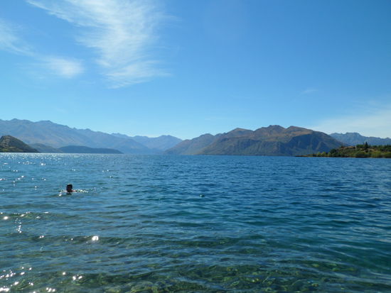 .... das aus den Gletschern vom Mt. Aspiring Nationalpark kommt