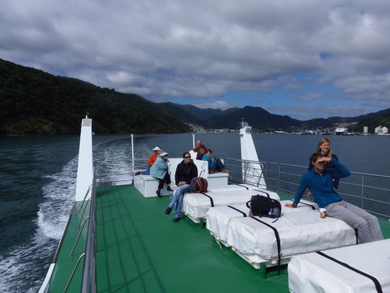 Unser Boot fuer den Ausflug durch die Sounds