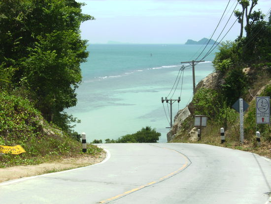 Rollertour Richtung Haad Rin