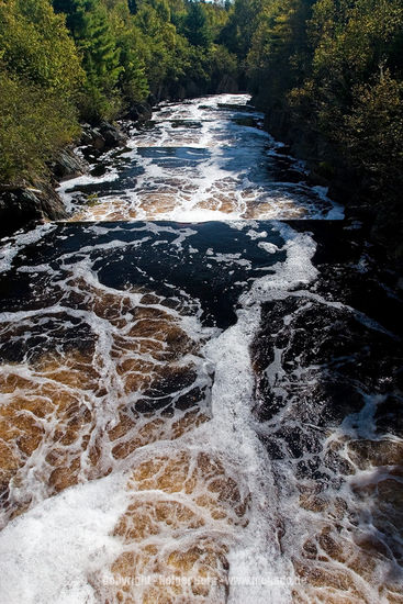 Fischleiter für Lachse.