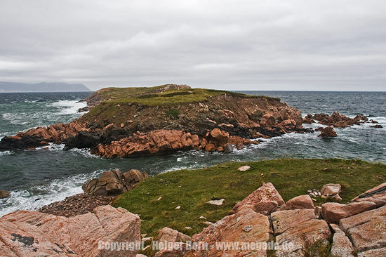 Küstenlandschaft bei White Point.