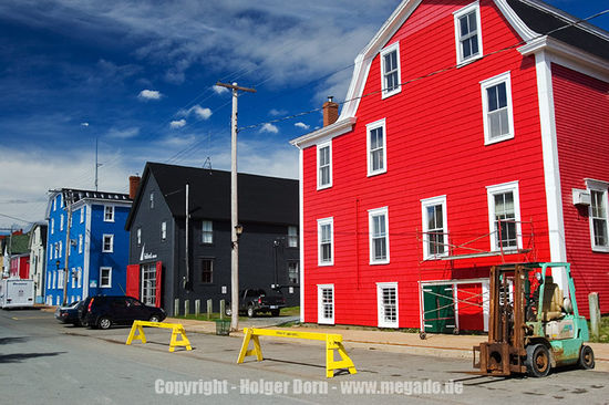 Restaurierte Gebäude