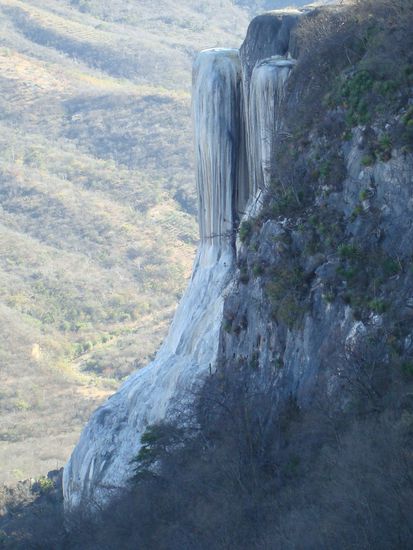 Versteinerter Wasserfall