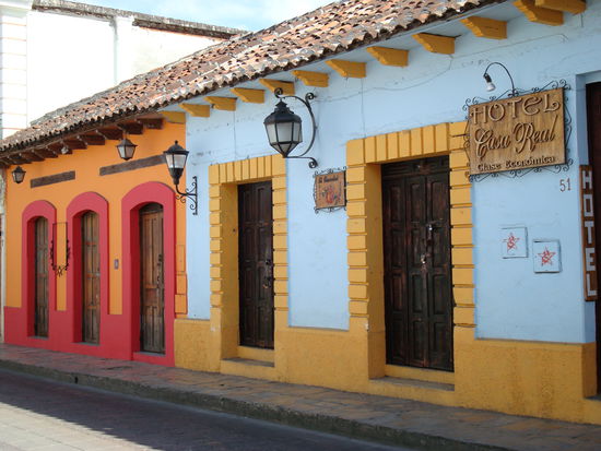 Strasse von San Cristóbal de las Casas
