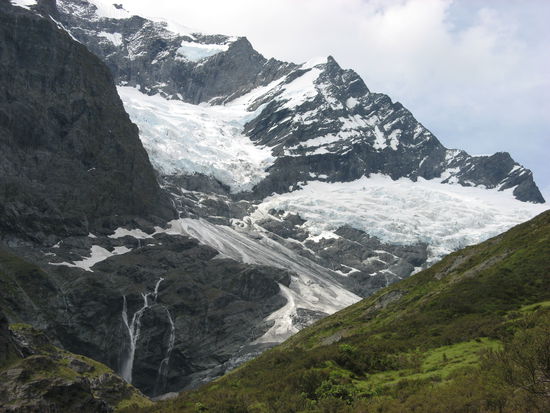 Blick auf den Rob Roy Gletscher
