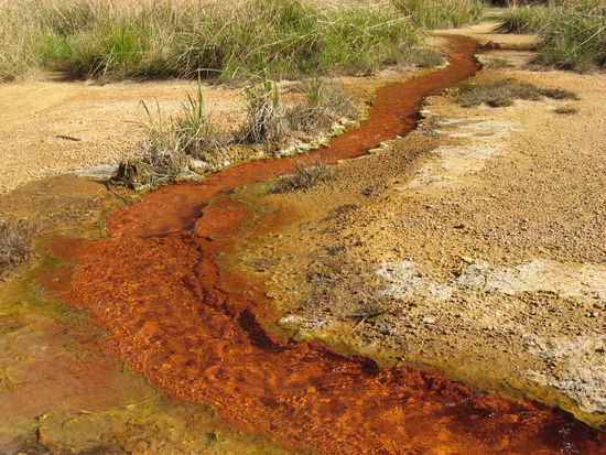 Zufluss zu den Hot Pools