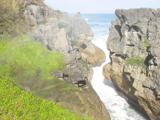 Links im Bild haben wir versucht einen Regenbogen festzuhalten