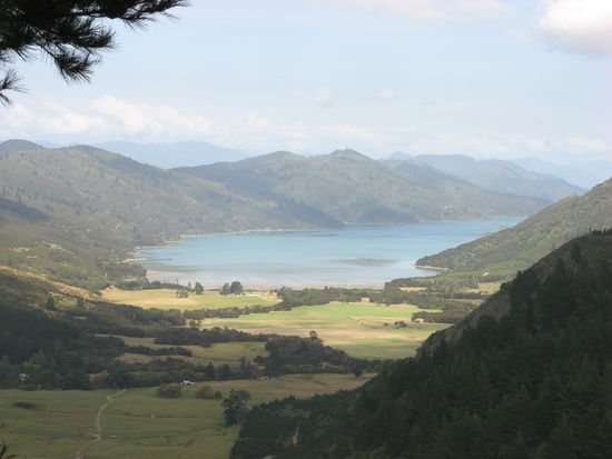 Blick auf den Nachbar-Sound des Queen-Charlotte-Sounds