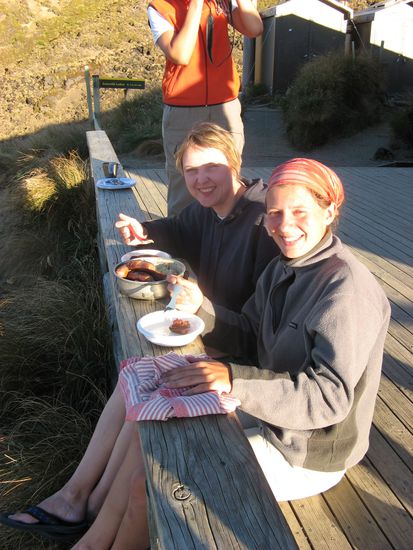 Abendbrot auf der Huette