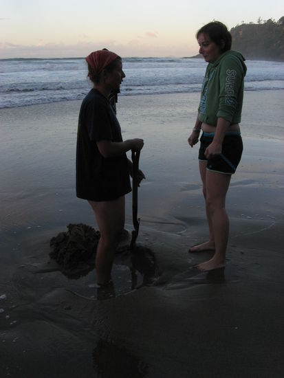 Roschi = warme Fuesse, Mandy = kalte Fuesse