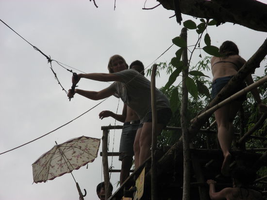 Kurz vorm Absprung....