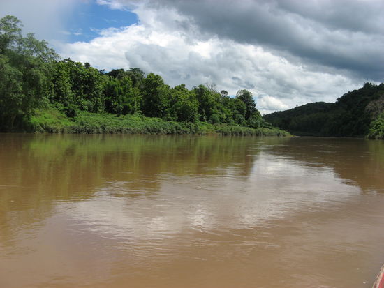 Idyllische Flusslandschaft