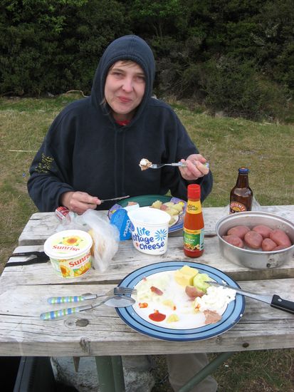 Staerkung nach der Wanderung