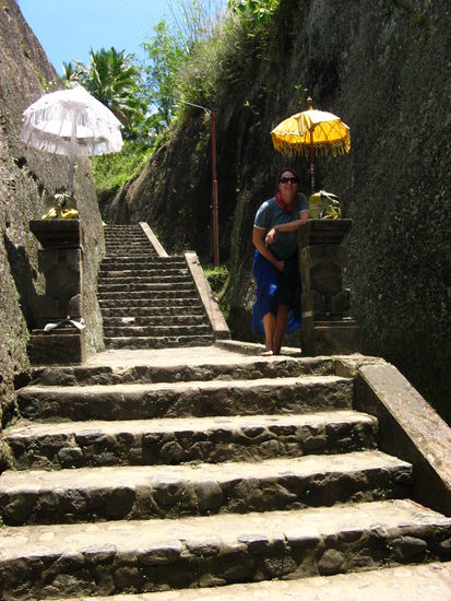 kurzer Aufenthalt im Schatten