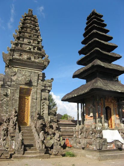 Tempelanlage in der Nähe von Mount Batur