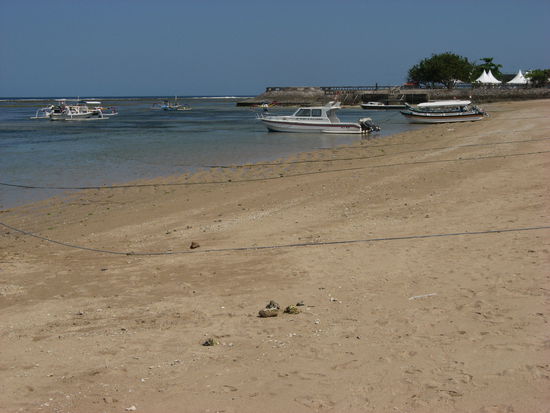 Strandabschnitt von Sanur