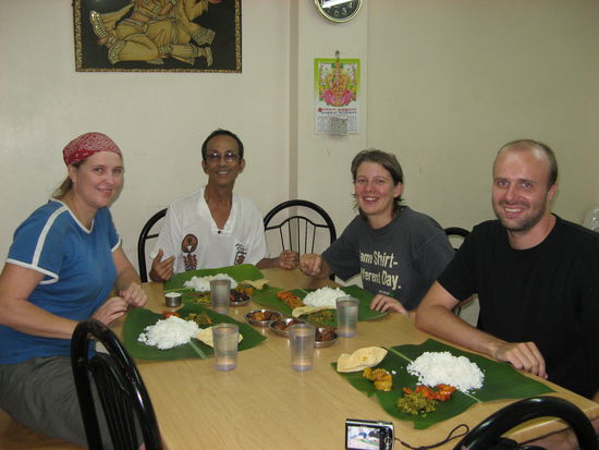 Banana Leaf war für uns das beste indische Essen was wir in Melaka gegessen hatten