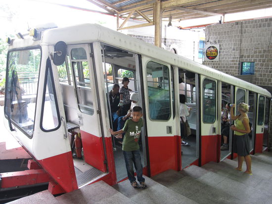 Fortbewegungsmittel um auf den Penang Hill zu gelangen