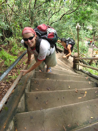 der Aufstieg kann losgehen