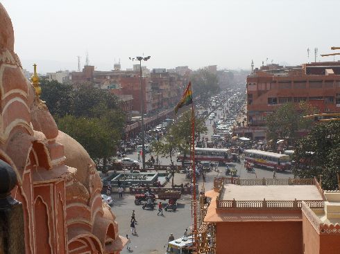 Gemuetliches Treiben in Jaipur