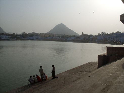 Der heilige Pushkar See