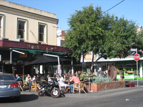 Mein Lieblingscafe direkt gegenueber vom Hostel