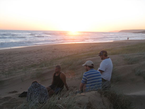Am Beach in Victor Harbour
