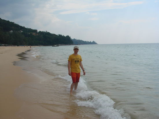 Wasser hat auch hier angenehme 28 Grad.