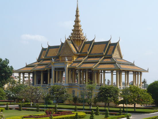Ein Pavillon des Royal Palace