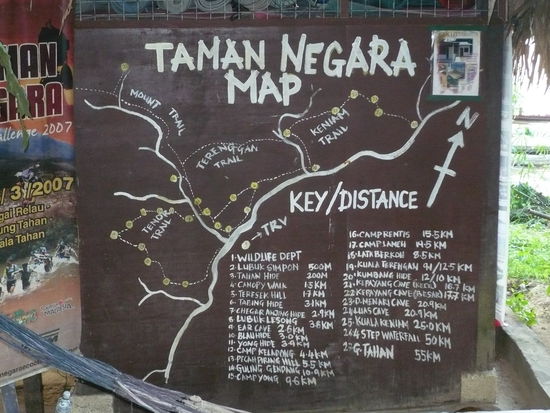 Eigentlich ganz einfach: es gibt diverse ausgeschilderte Trails und denen muss man nur folgen.