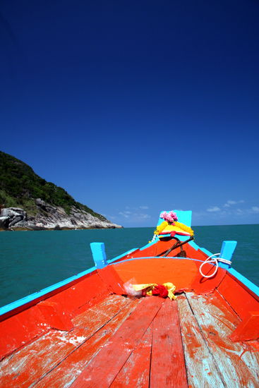 Lontail Boat von Had Khuat (Bottle Beach) nach Chaloklum