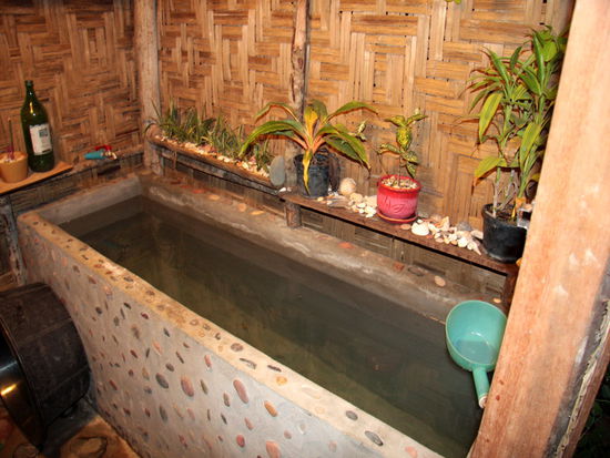 Unsere Dusche in "The Oasis", Khlong Nin Beach, Ko Lanta