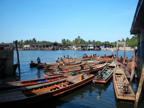 Hafen in Ranong
