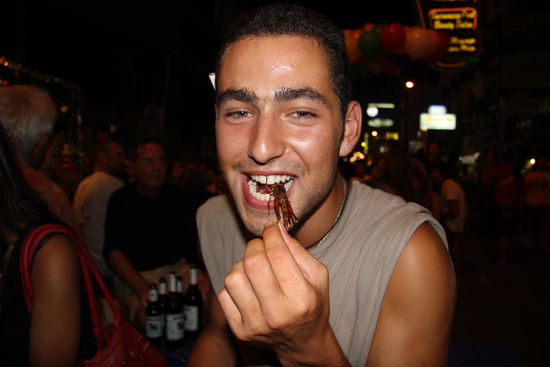 Ich und ne Heuschrecke