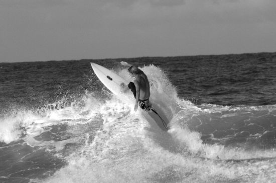 Surfer am Boulders Beach