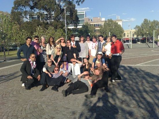 Unser Team von Zest Marketing in Melbourne, September 2008