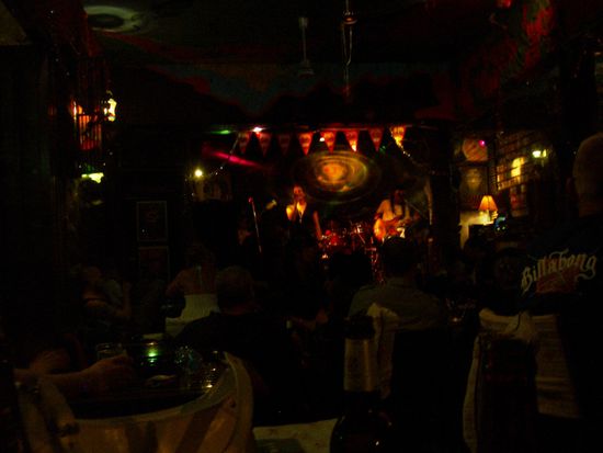 Ausklang wo? Richtig, in der Happy Snapper-Bar