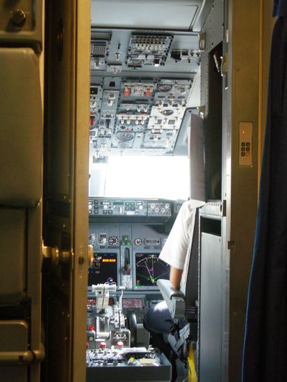 Durfte sogar in der ersten Reihe sitzen