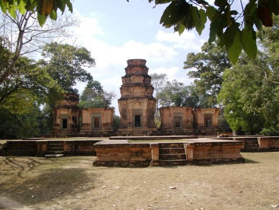 Unspektakulaer, der Prasat Kravan