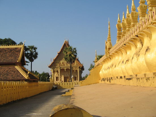 That Luang in Vientiane/Laos