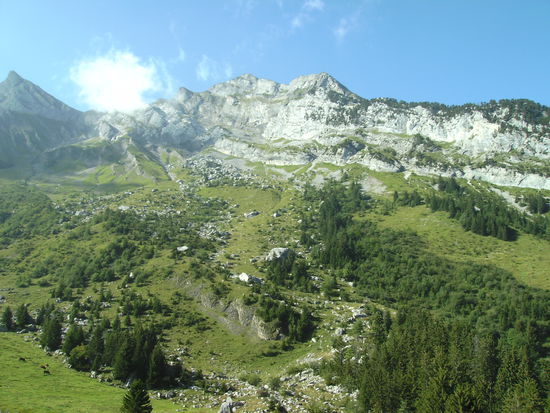 Richtung Col de Aravis