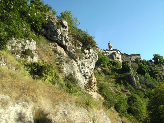 auf einem der vielen Wege zum Col de Turini