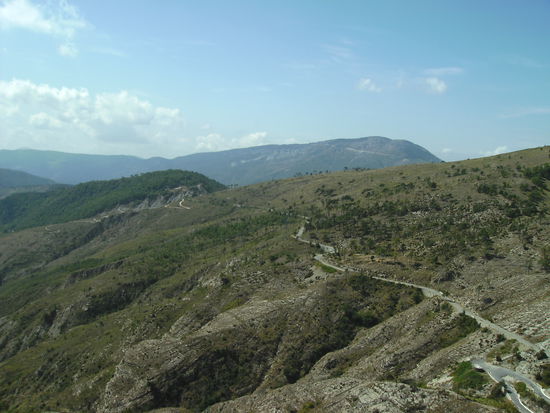 Richtung Col de Nice