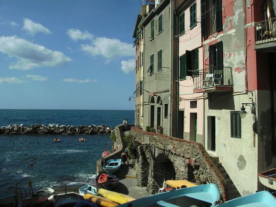 Hafen von Riomaggiore