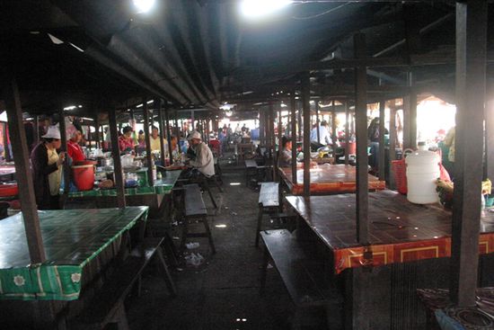 Essen auf dem Markt