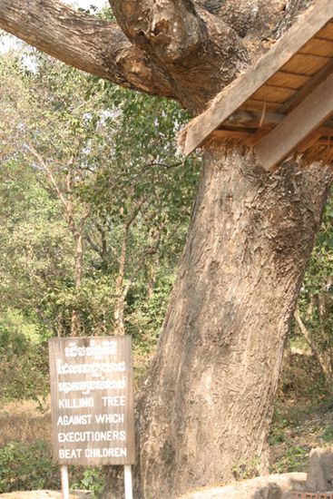 Kinder wurden an den Fuessen so lange an den Baum geschlagen, bis sie tot waren (kein Familienmitglied durfte Ueberleben)